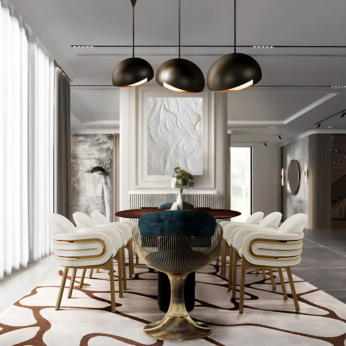 SILKEN WHISPERS OIL PAINTING