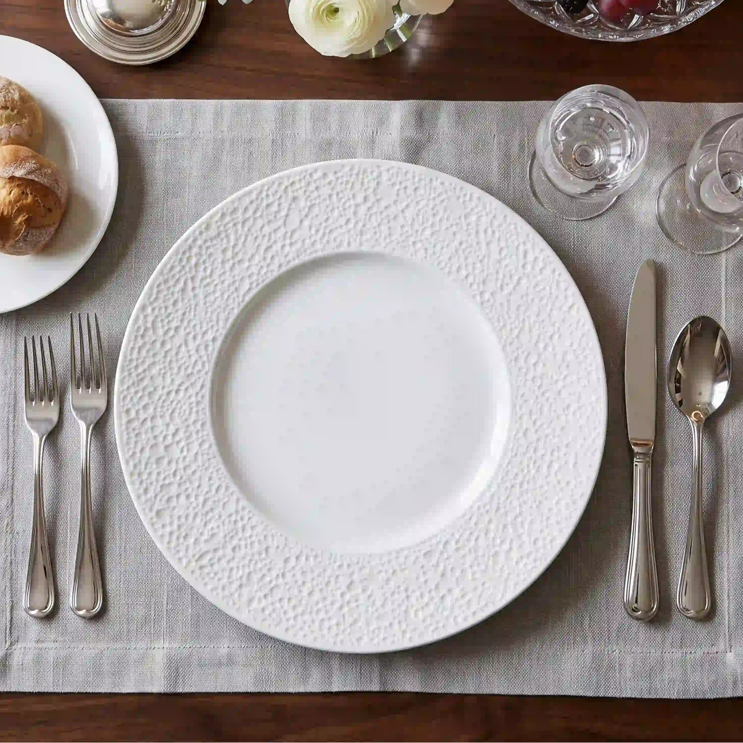 MILLIE WHITE PLATE