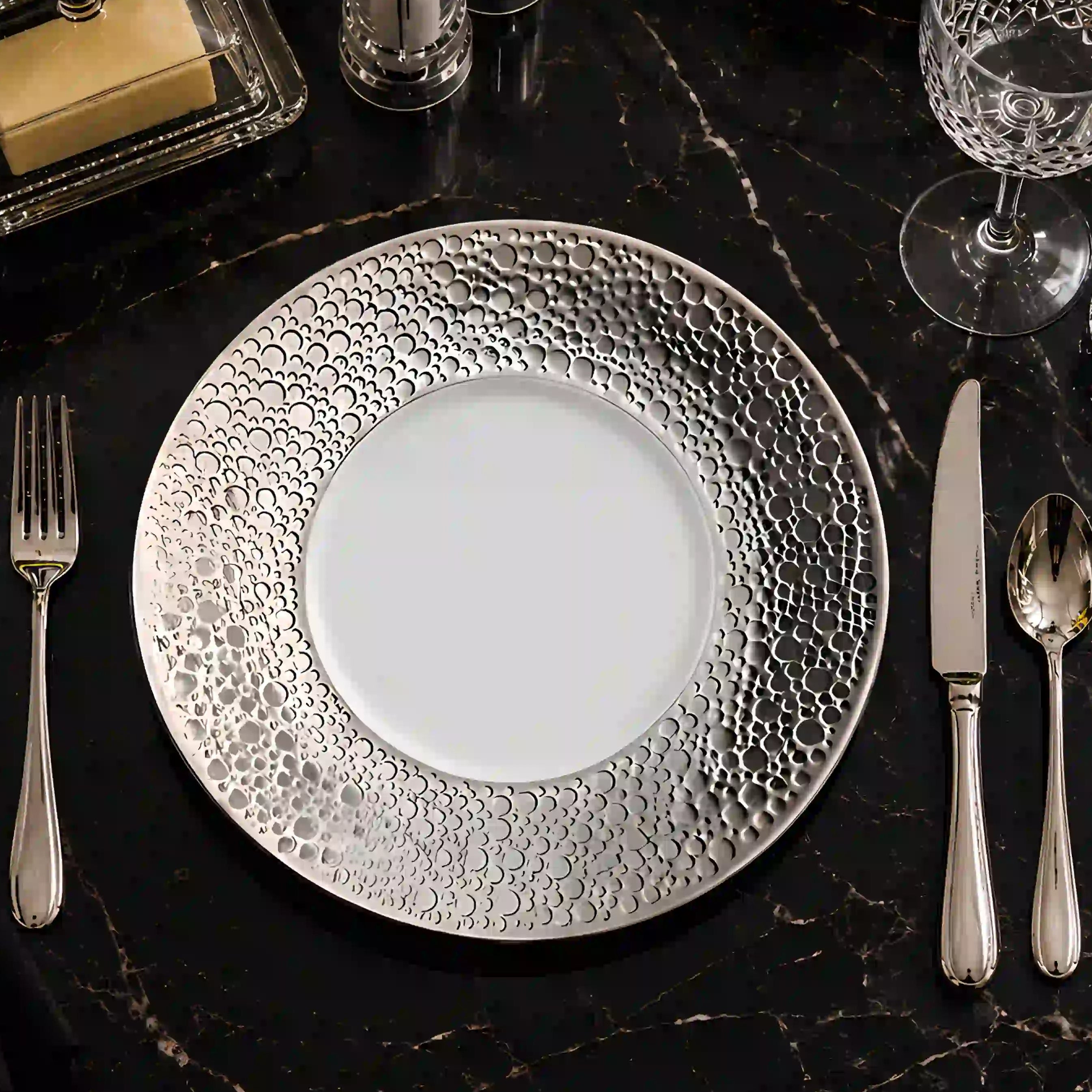 MILLIE GRAY PLATE