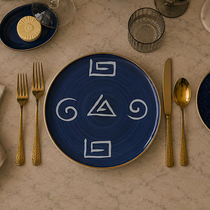 EMILIA AZURE PLATE