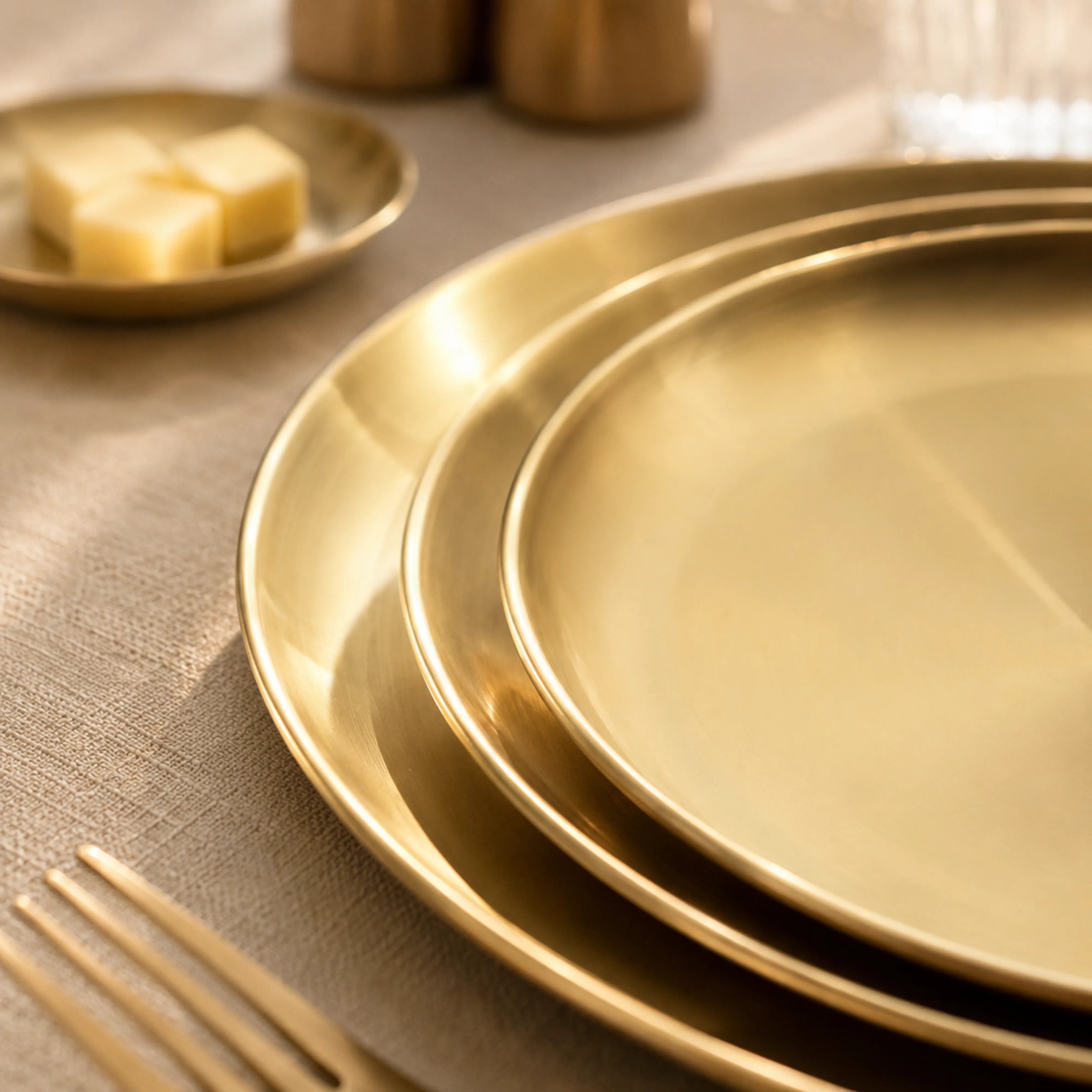 GOLDEN ELEMENT PLATE
