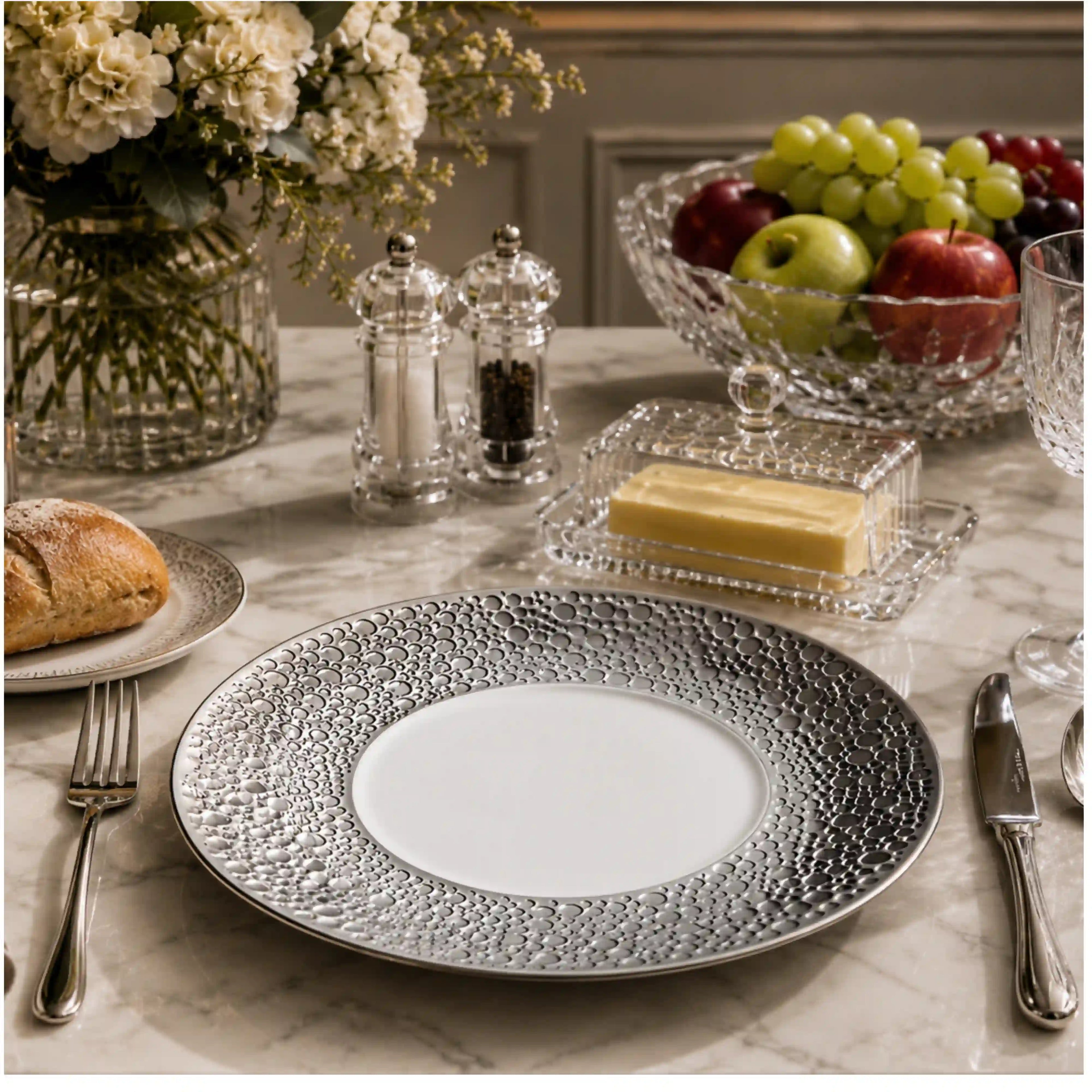 MILLIE GRAY PLATE
