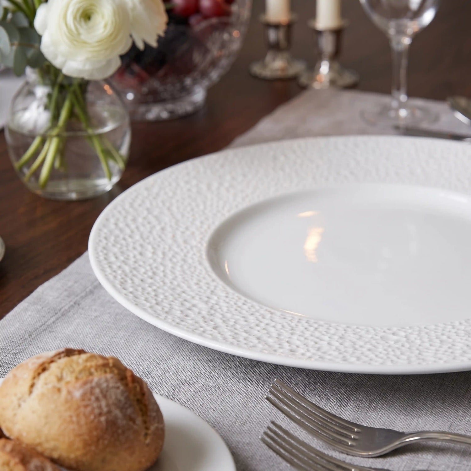 MILLIE WHITE PLATE