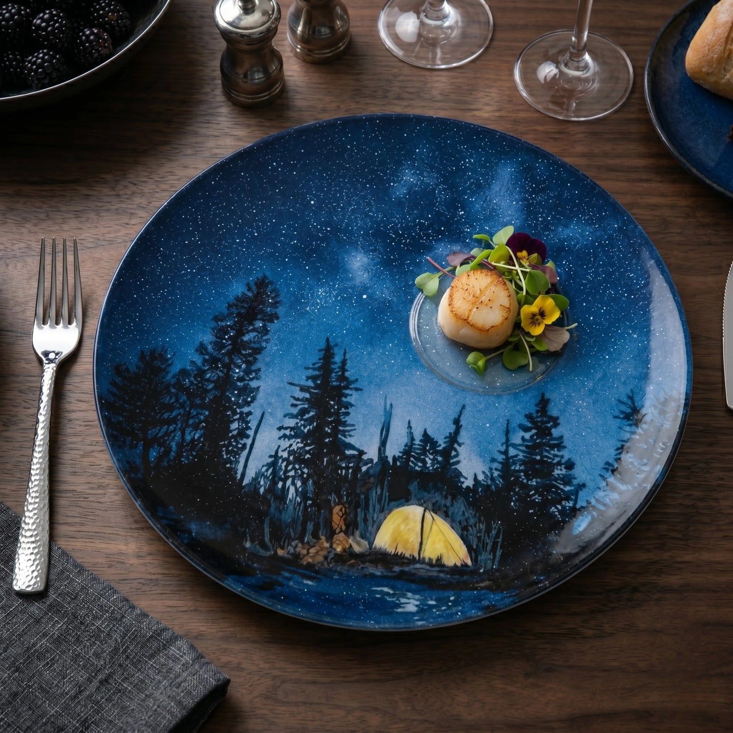 GALILEO STARLIT PLATE