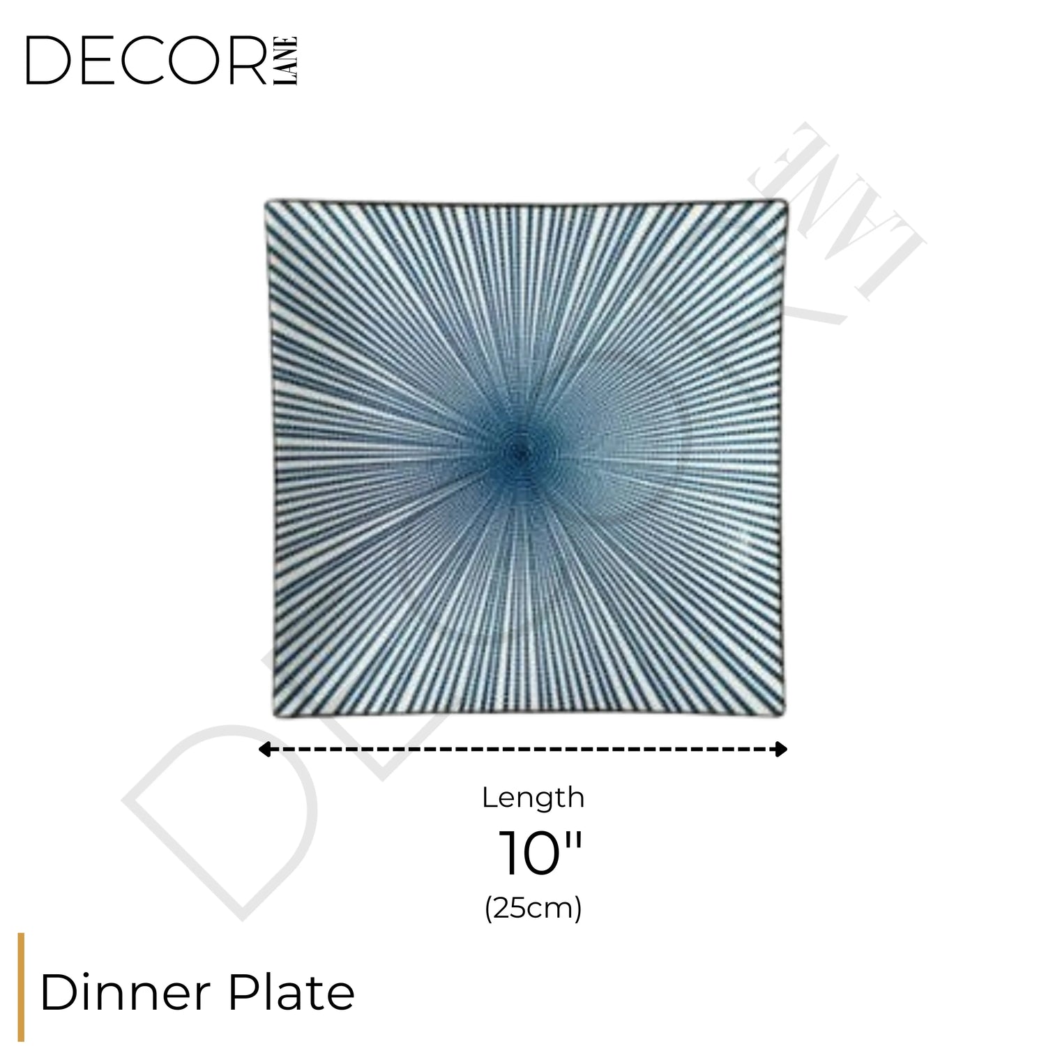 GIANNA CARRÉ PLATE