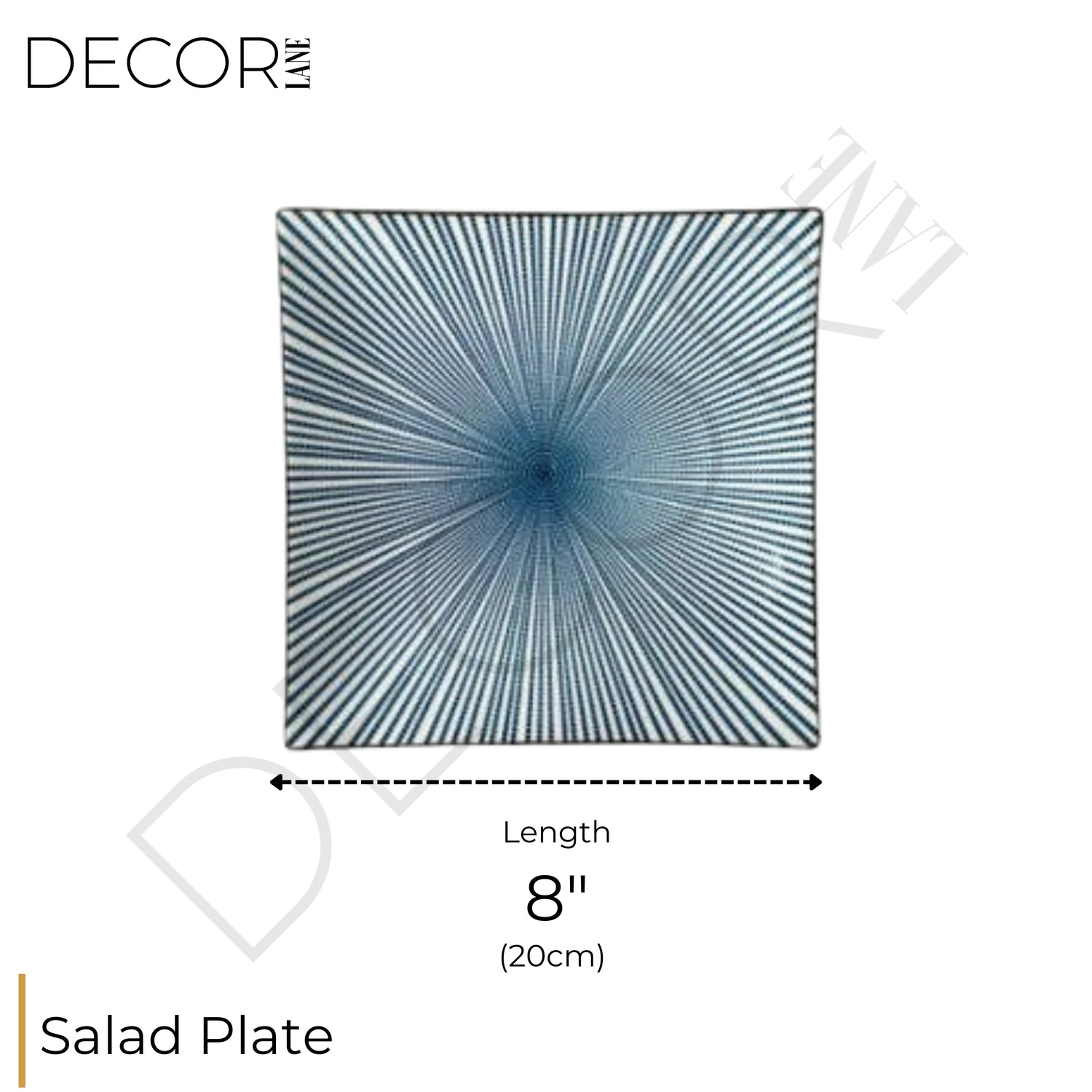 GIANNA CARRÉ PLATE