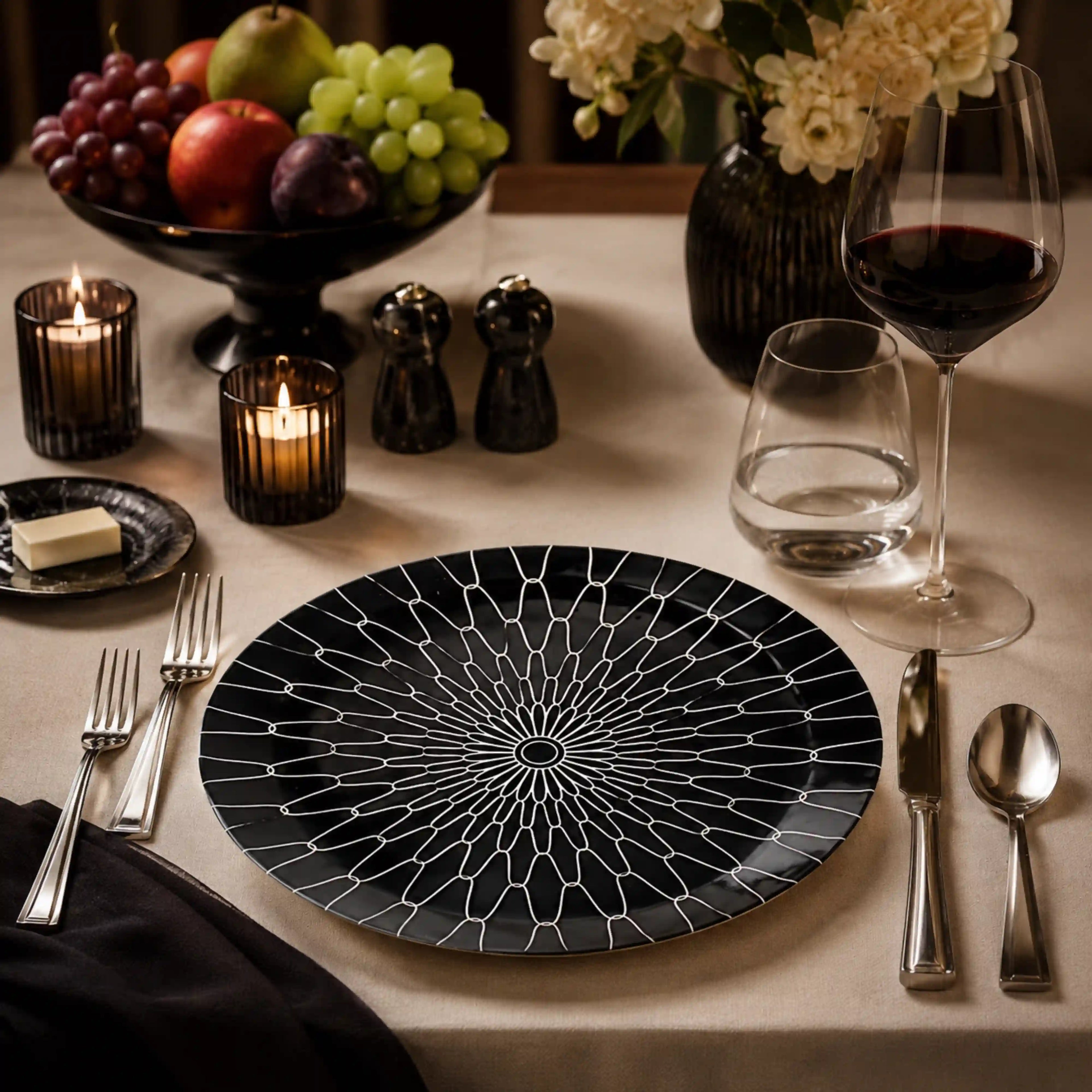 ZAPHIRE MONROE NOIR PLATE
