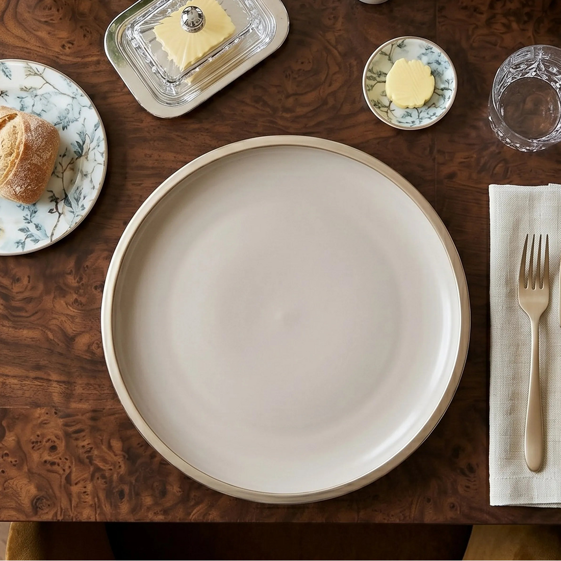 FAYETTE BLANC PLATE