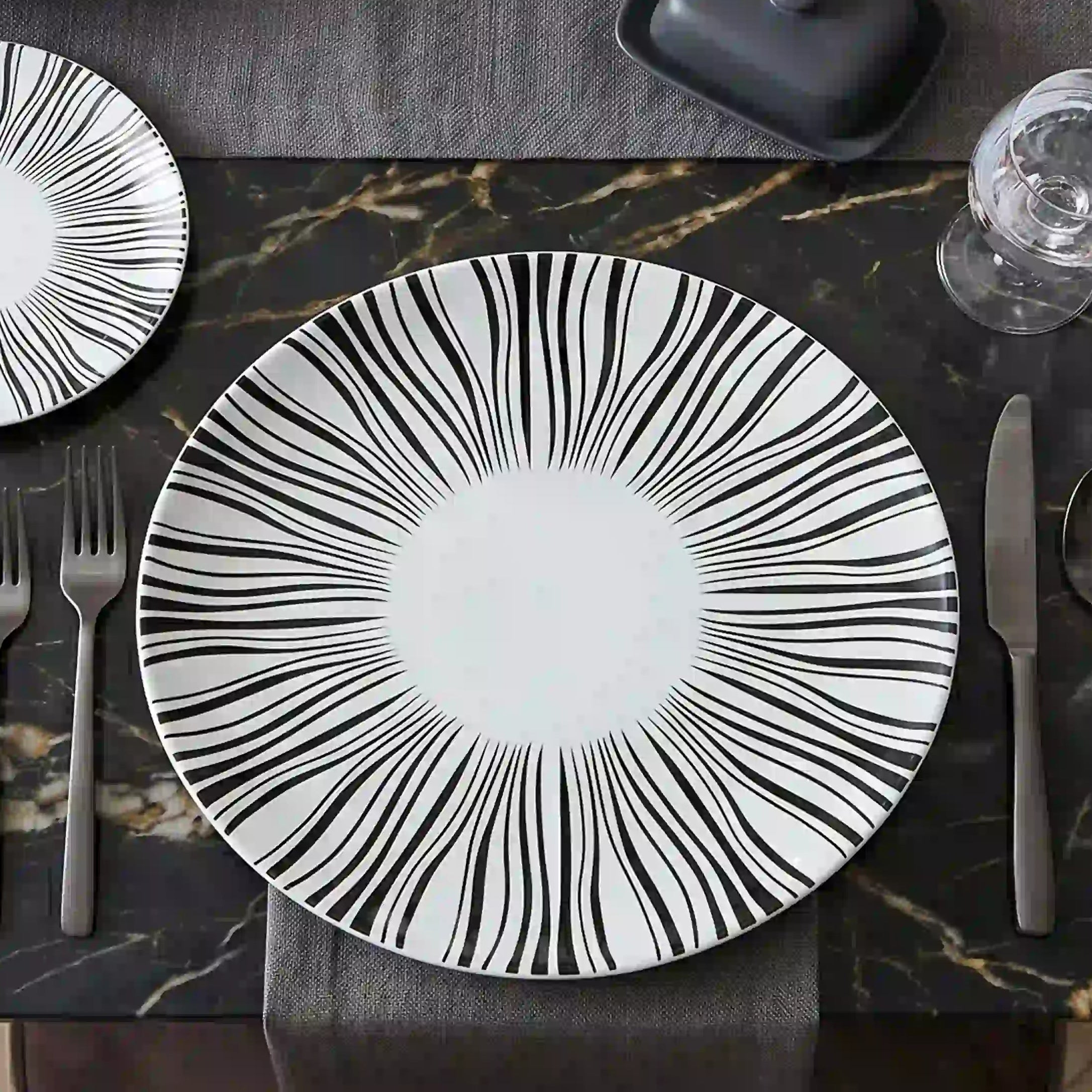ZAPHIRE BELMONT BLANC PLATE