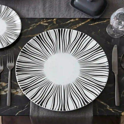 ZAPHIRE BELMONT BLANC PLATE