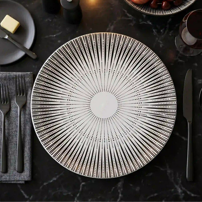 ZAPHIRE BLANC PLATE