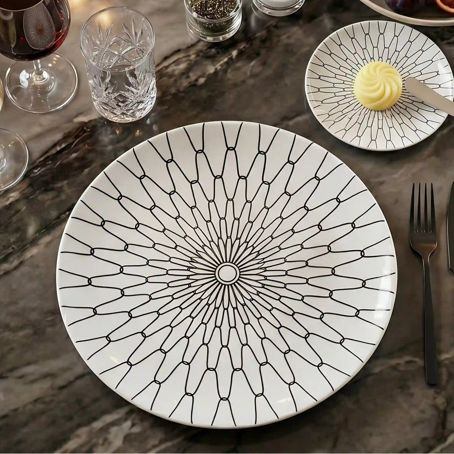 ZAPHIRE MONROE BLANC PLATE