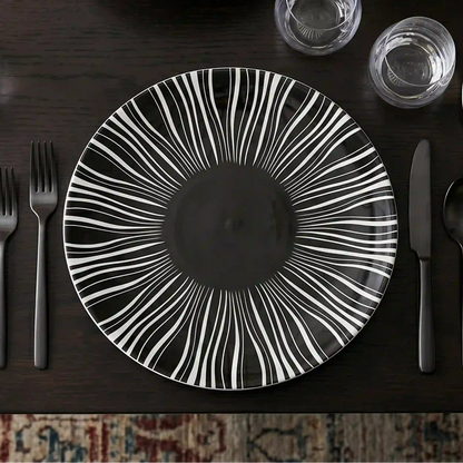 ZAPHIRE BELMONT NOIR PLATE
