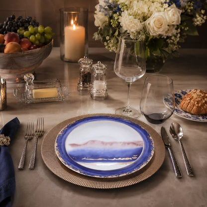 VAN GOGH COBALT PLATE