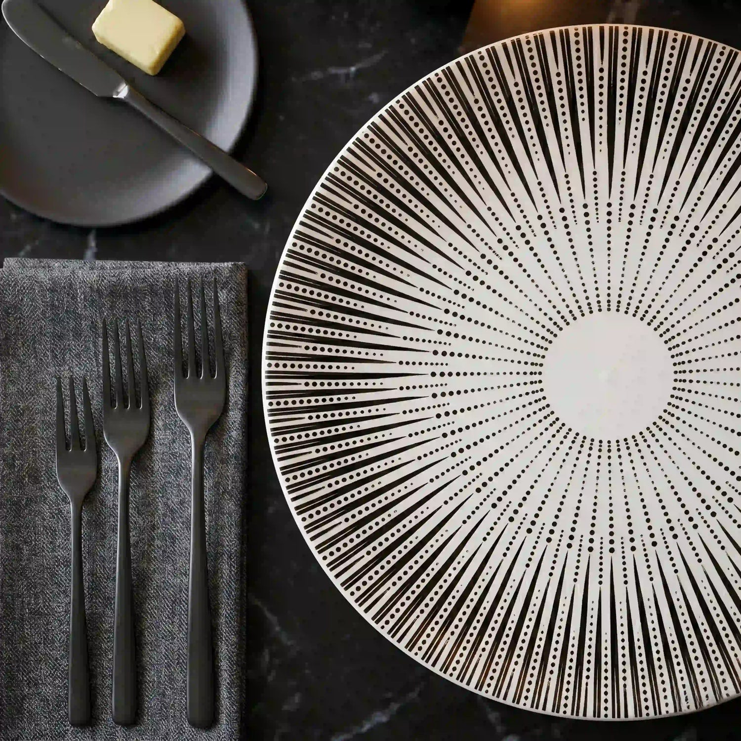ZAPHIRE BLANC PLATE