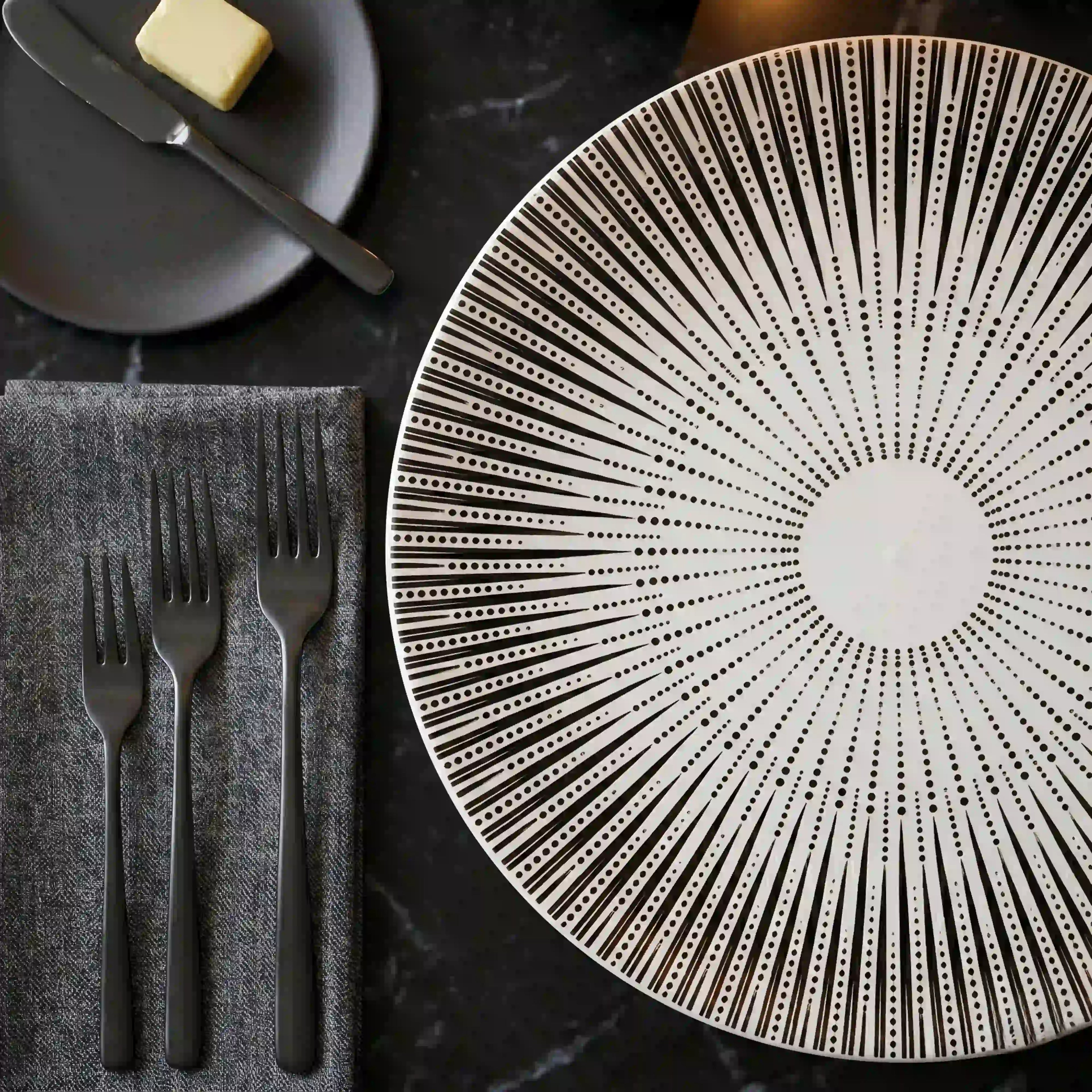 ZAPHIRE BLANC PLATE