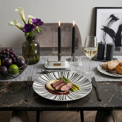 ZAPHIRE BELMONT BLANC PLATE