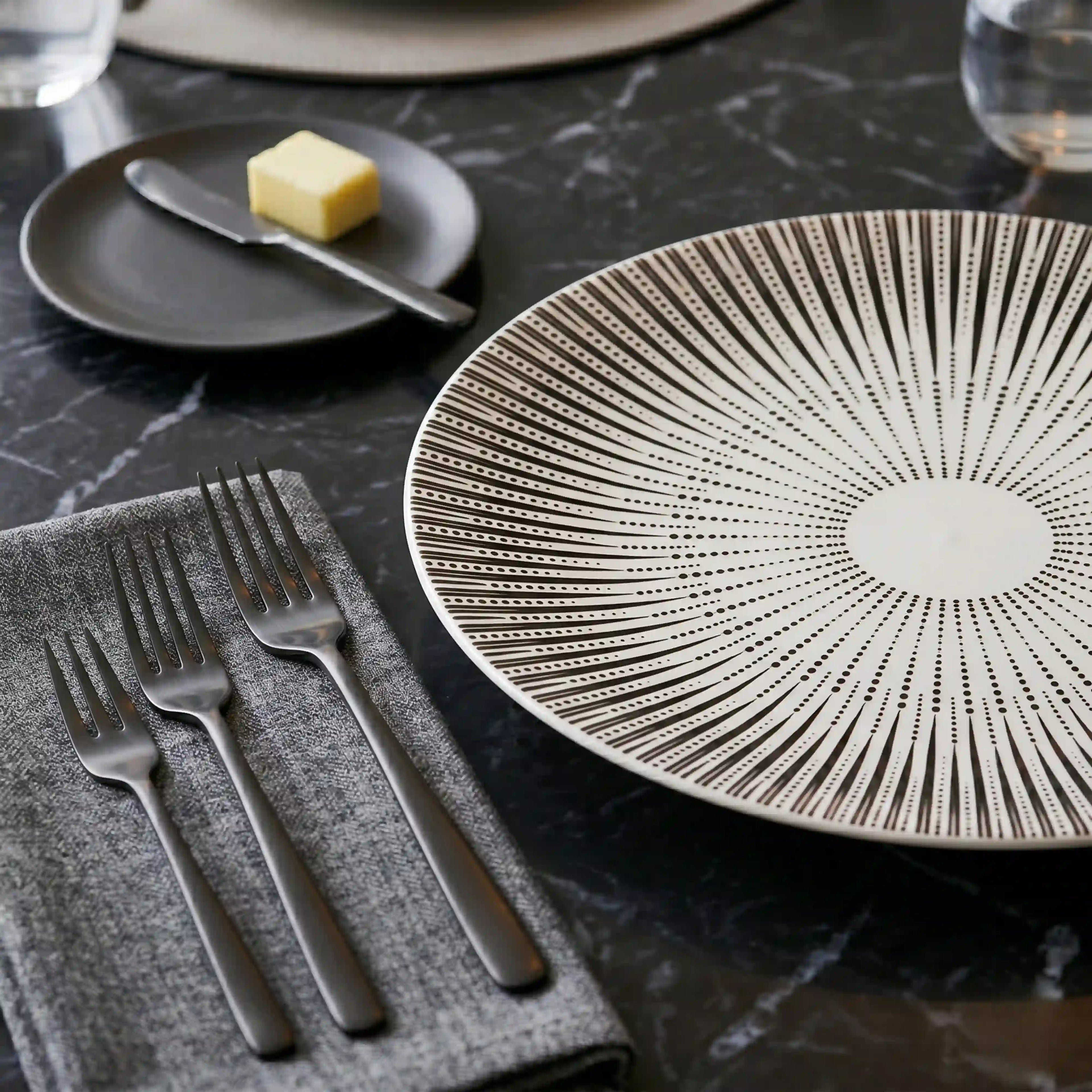 ZAPHIRE BLANC PLATE