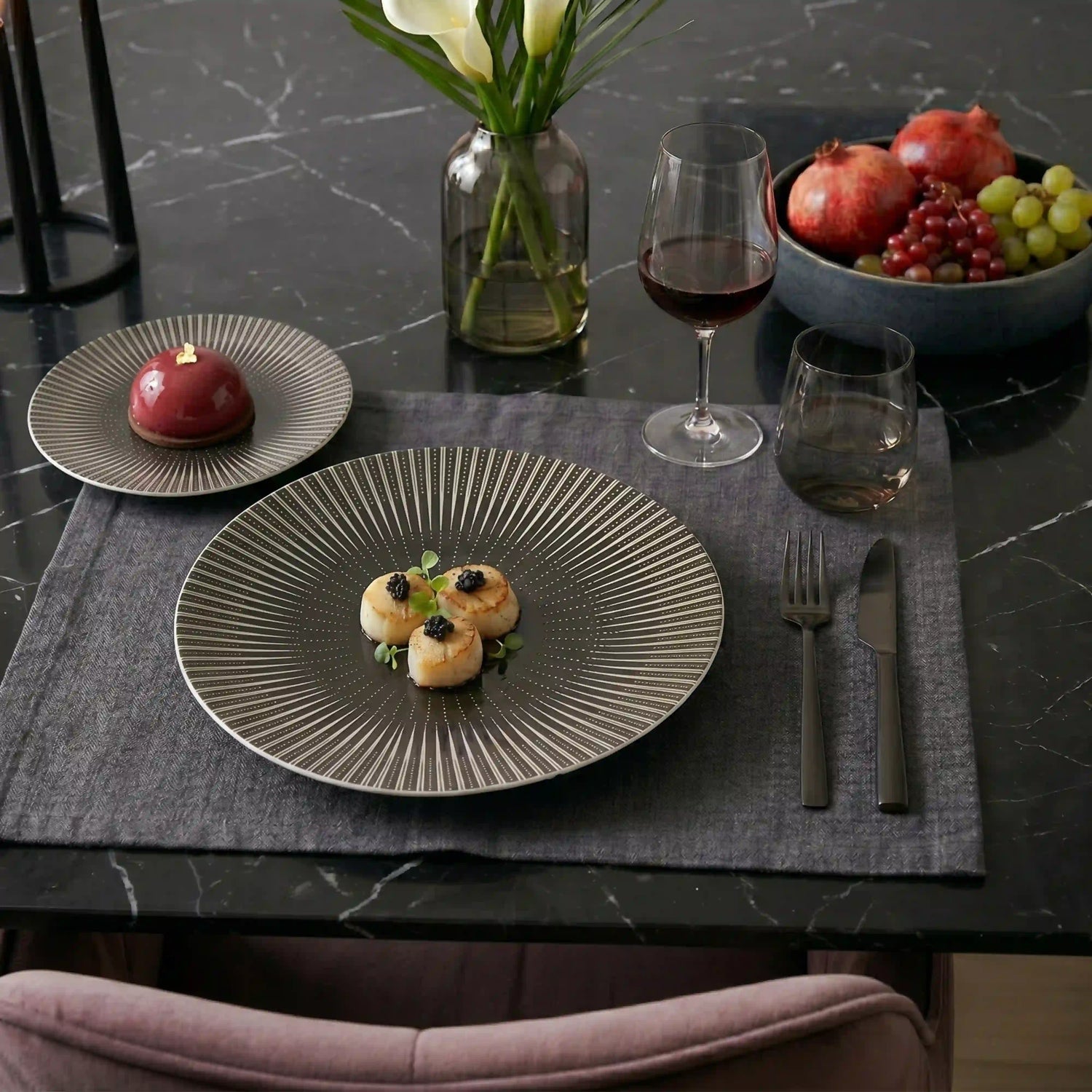 ZAPHIRE NOIR PLATE