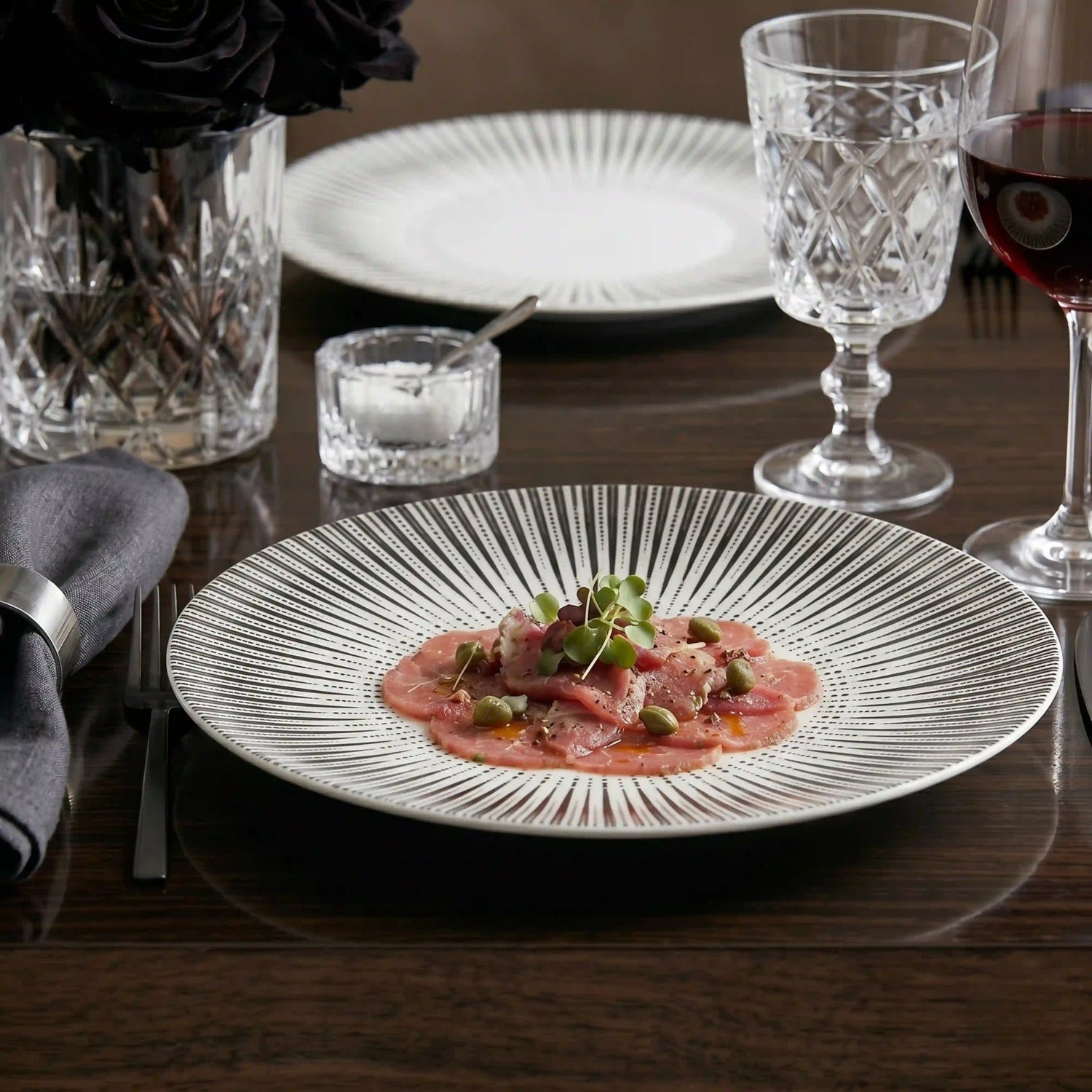 ZAPHIRE BLANC PLATE