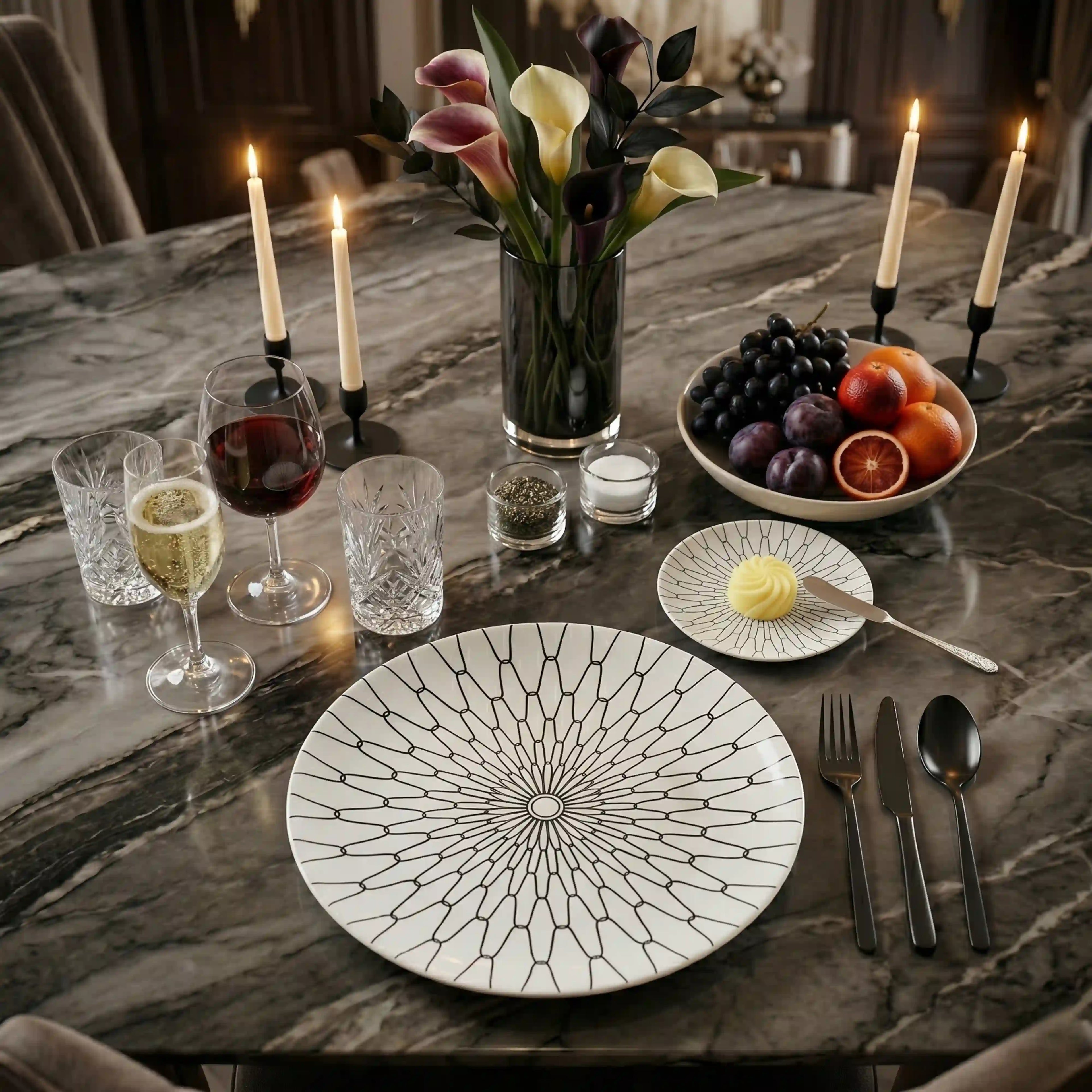 ZAPHIRE MONROE BLANC PLATE