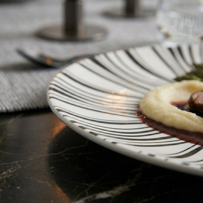 ZAPHIRE BELMONT BLANC PLATE