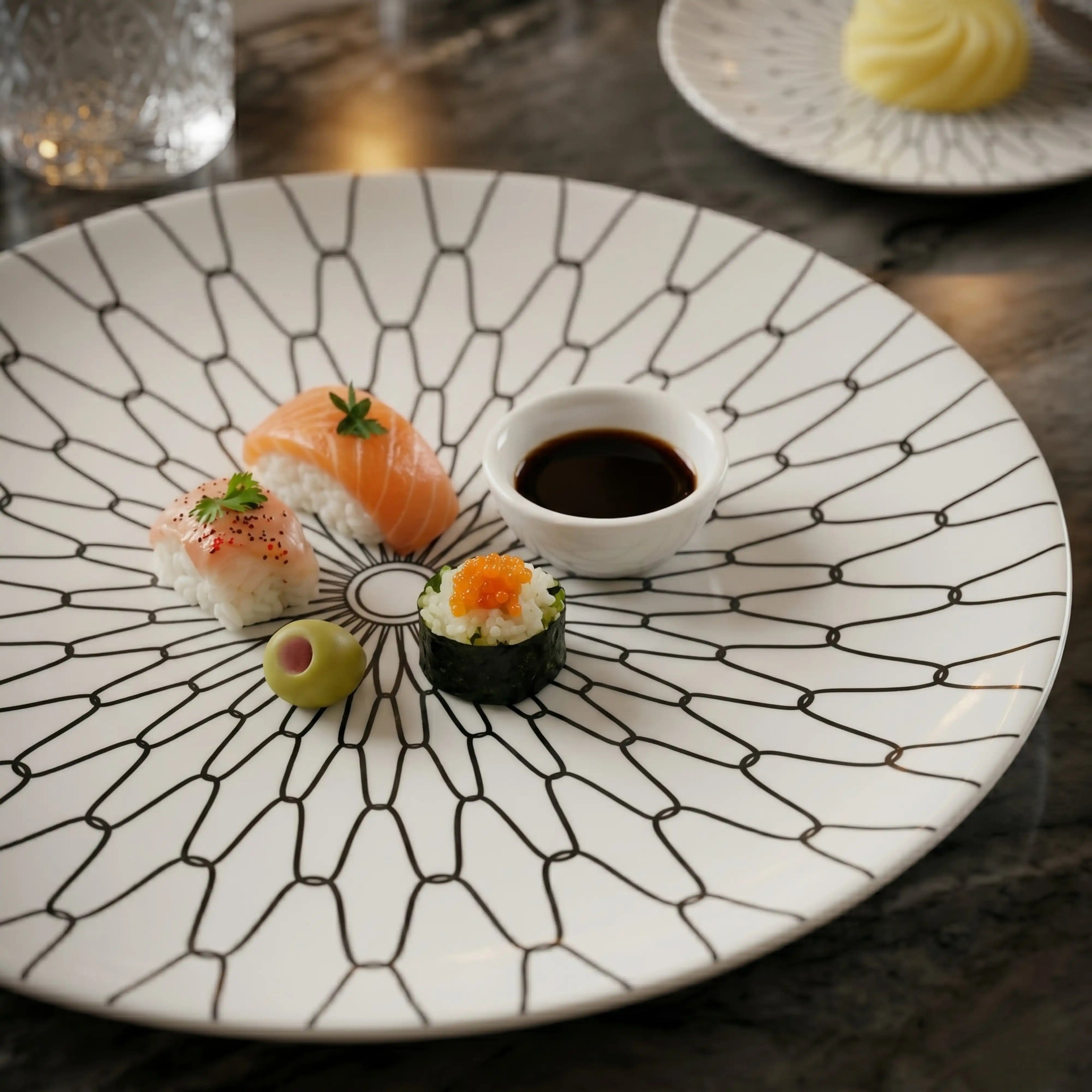 ZAPHIRE MONROE BLANC PLATE