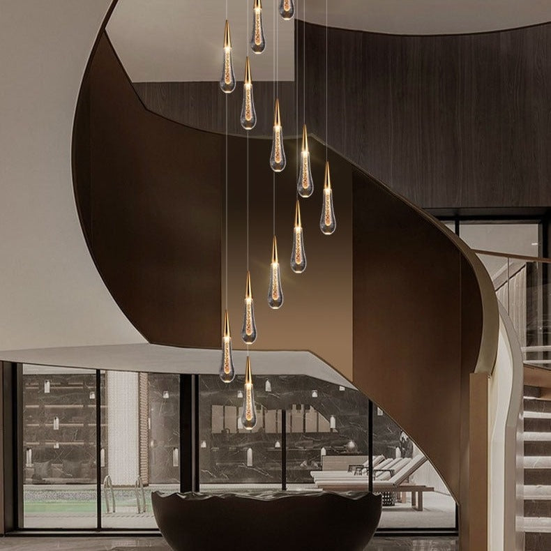 GOUTTES DE PLUIE PENDANT