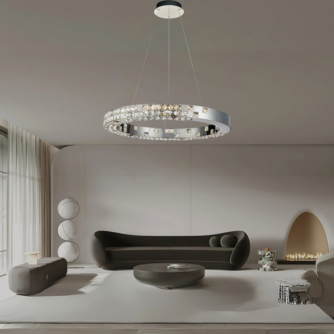 LUMIÉRE DE CARTIER HALO CHANDELIER