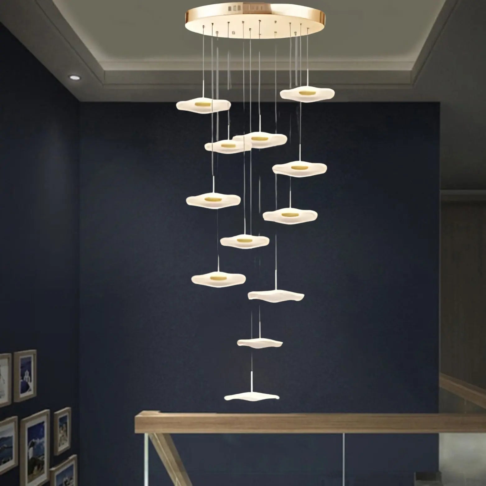 LUCE DI NENUPHAR CHANDELIER