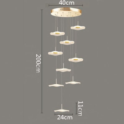 LUCE DI NENUPHAR CHANDELIER