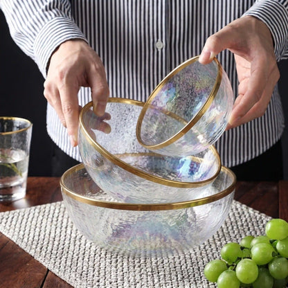 RAINBOW OPAQUE BOWL