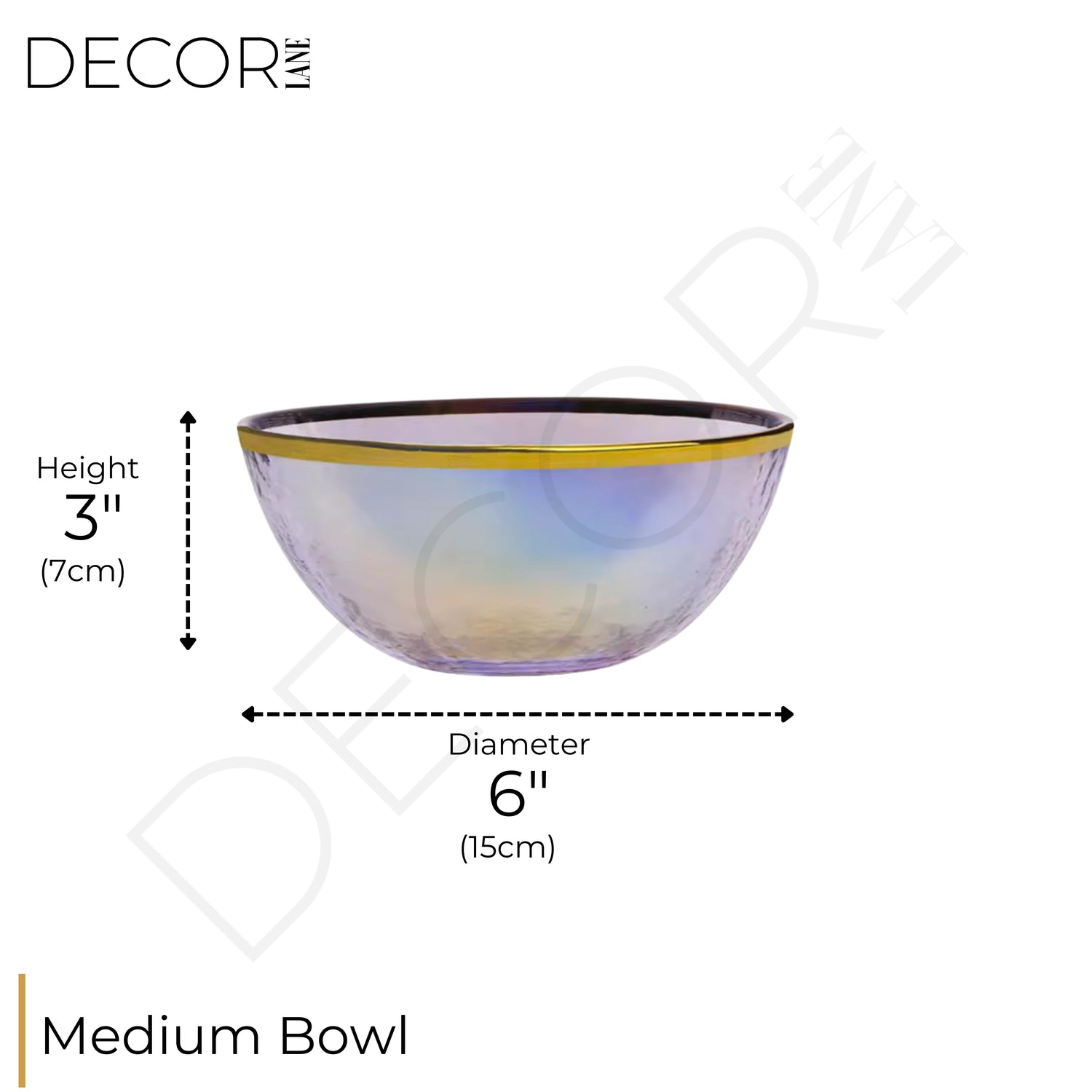 RAINBOW OPAQUE BOWL