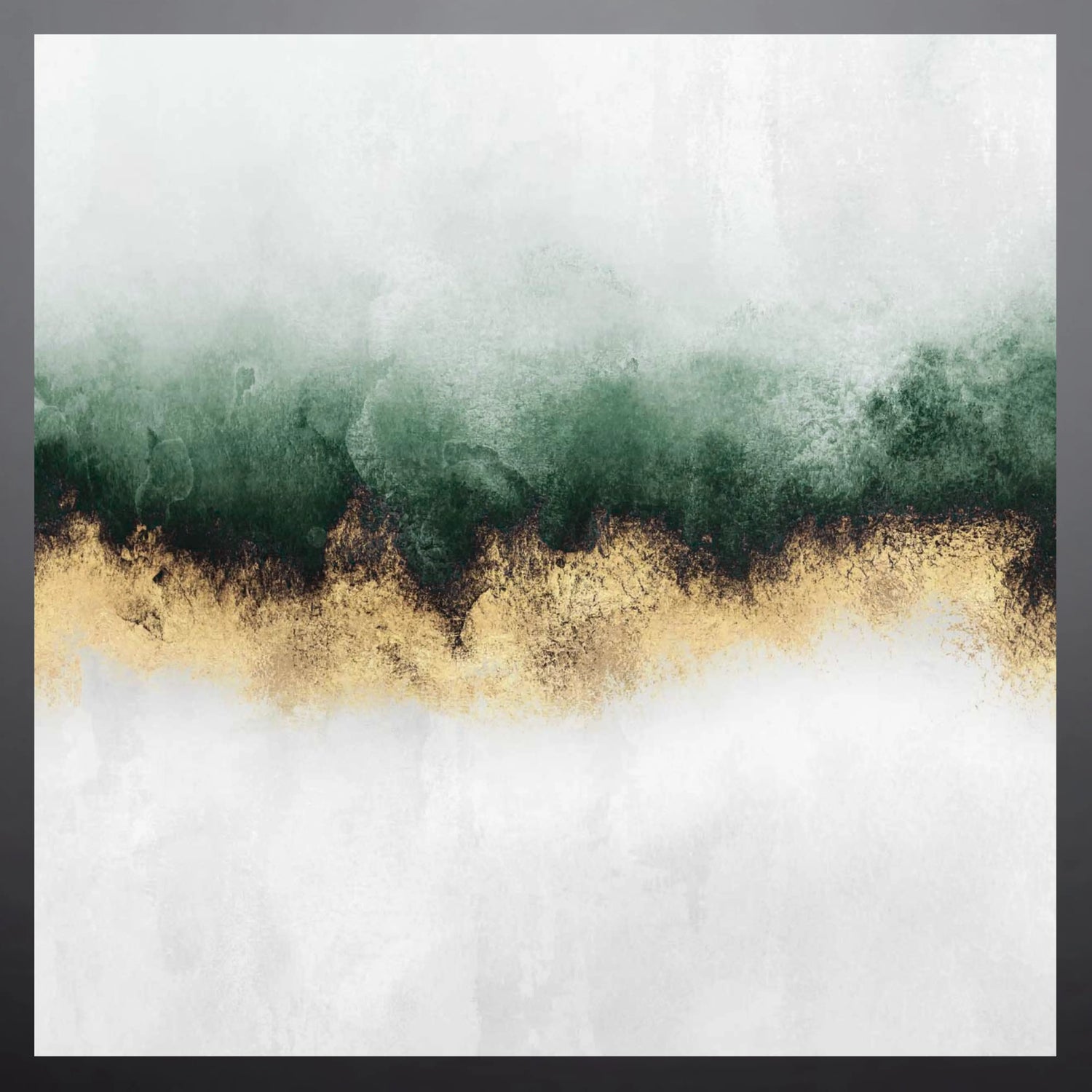 Aurora Greens Oil Painting