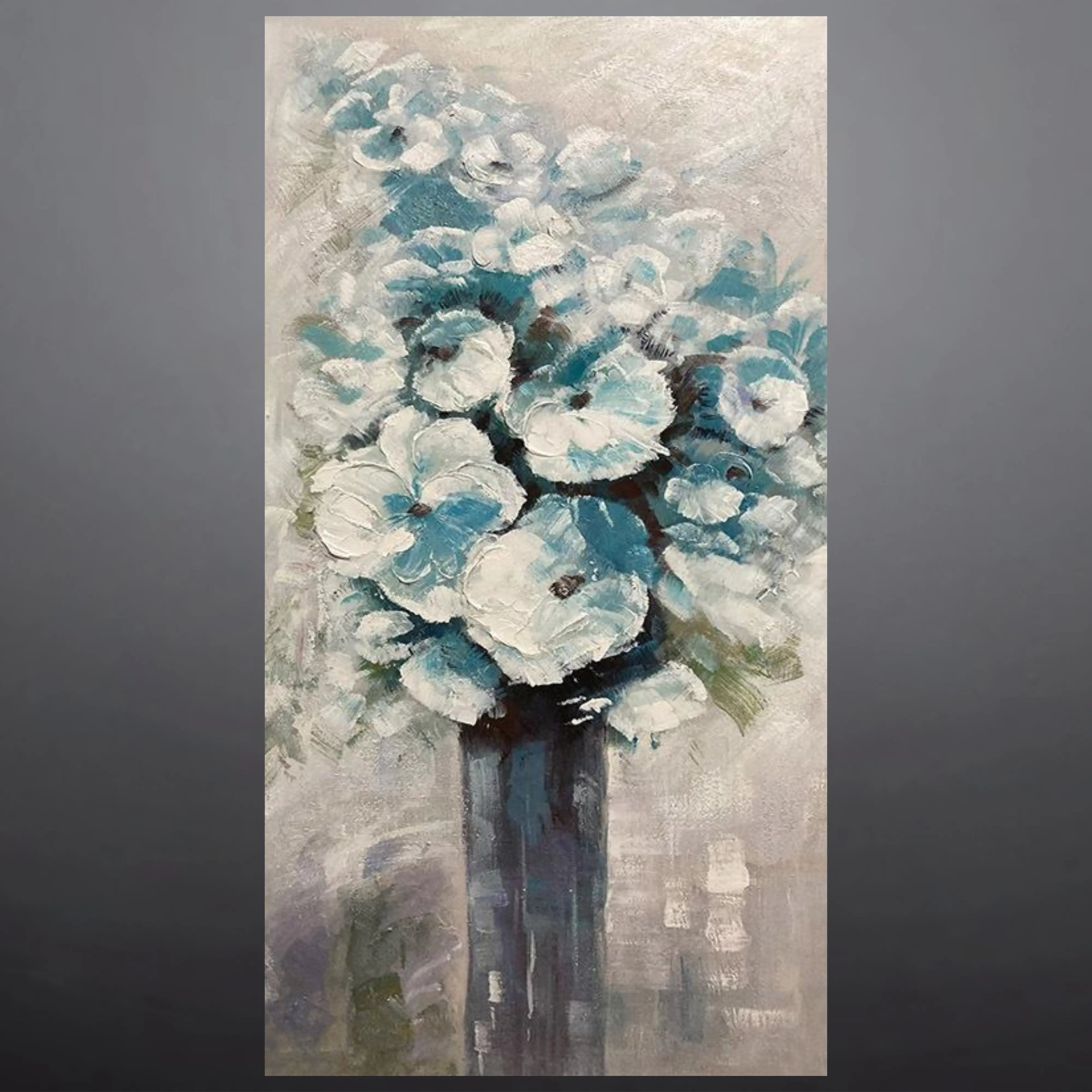 Glacial Harmony Oil Painting