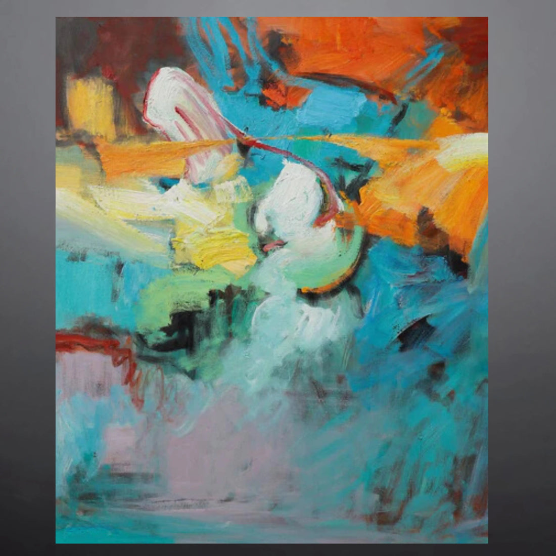 Tropical Symphony Oil Painting