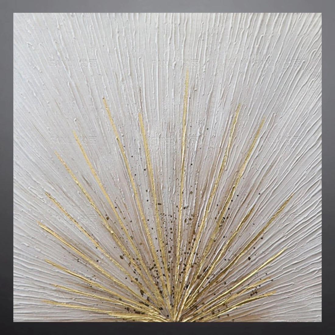 Golden Apex Oil Painting