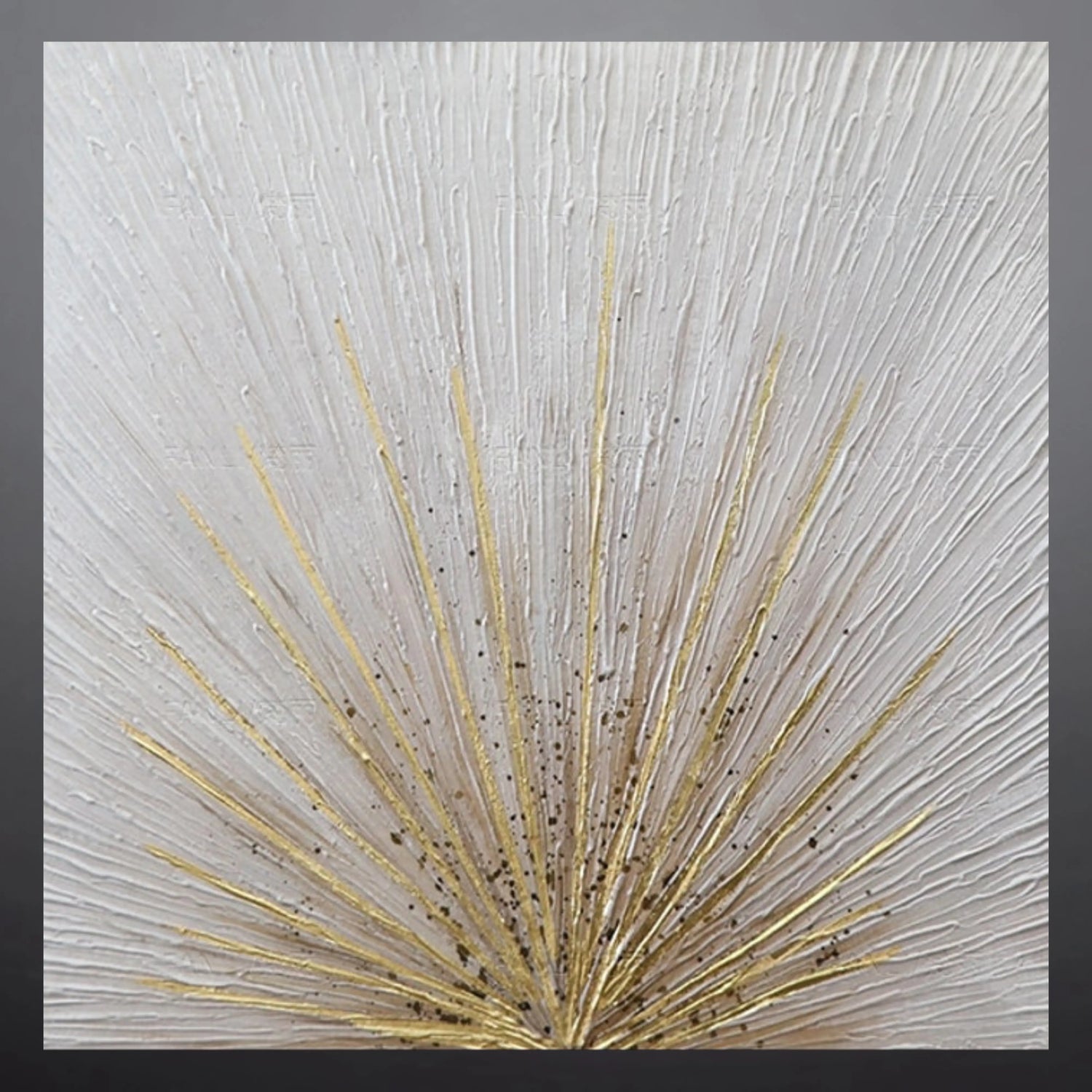 Golden Apex Oil Painting