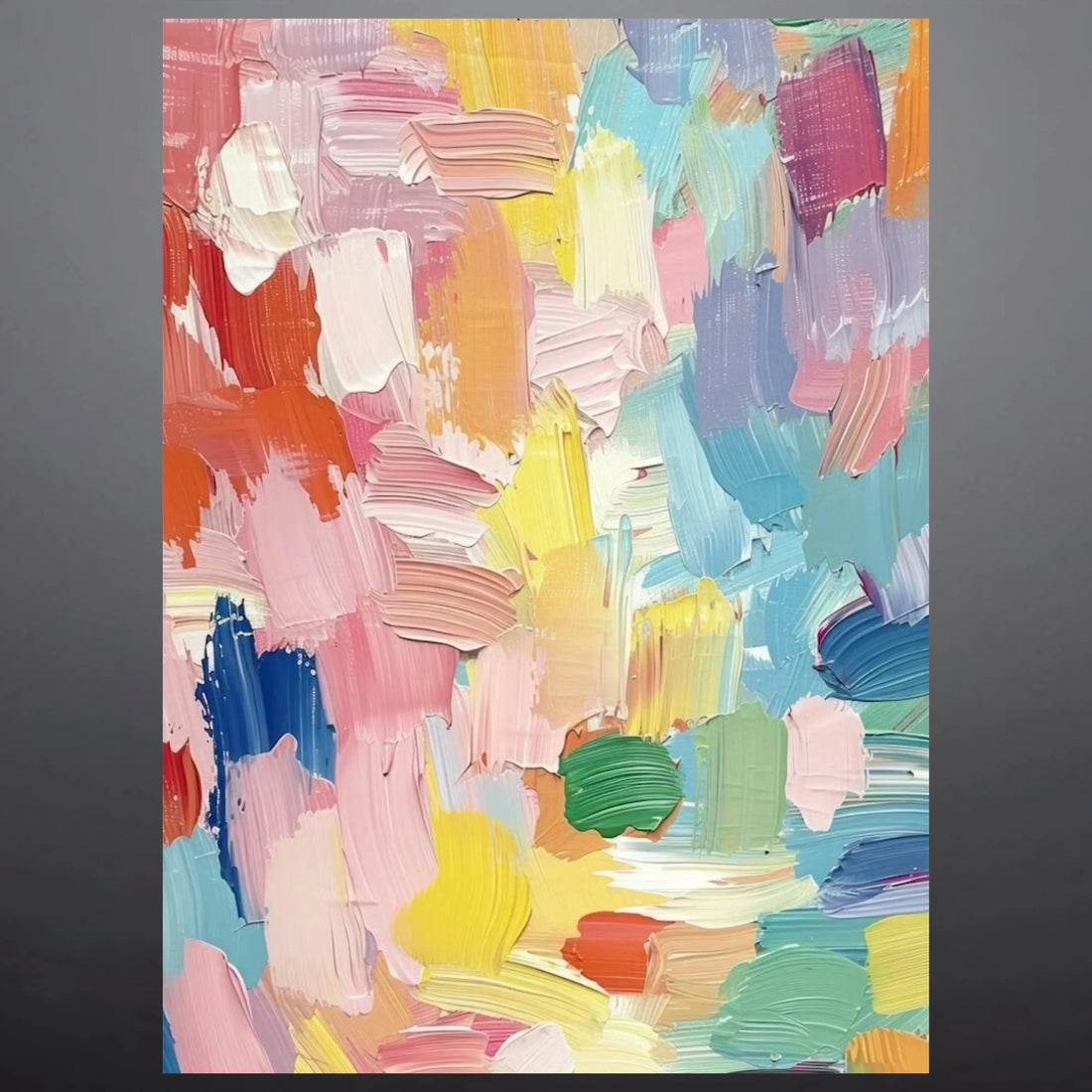 HARMONIC PRISM OIL PAINTING