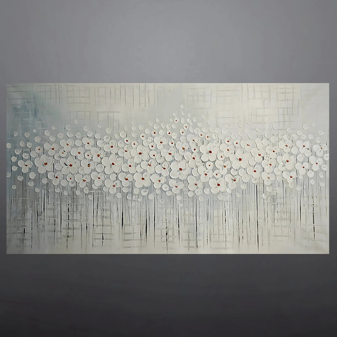 SERENE BLOSSOMS OIL PAINTING