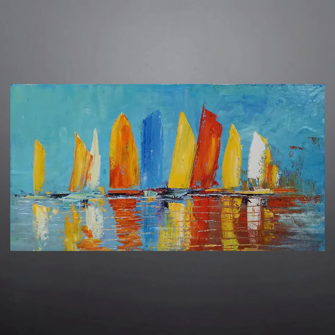 VOYAGE OIL PAINTING