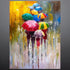 Prismatic Parade Oil Painting