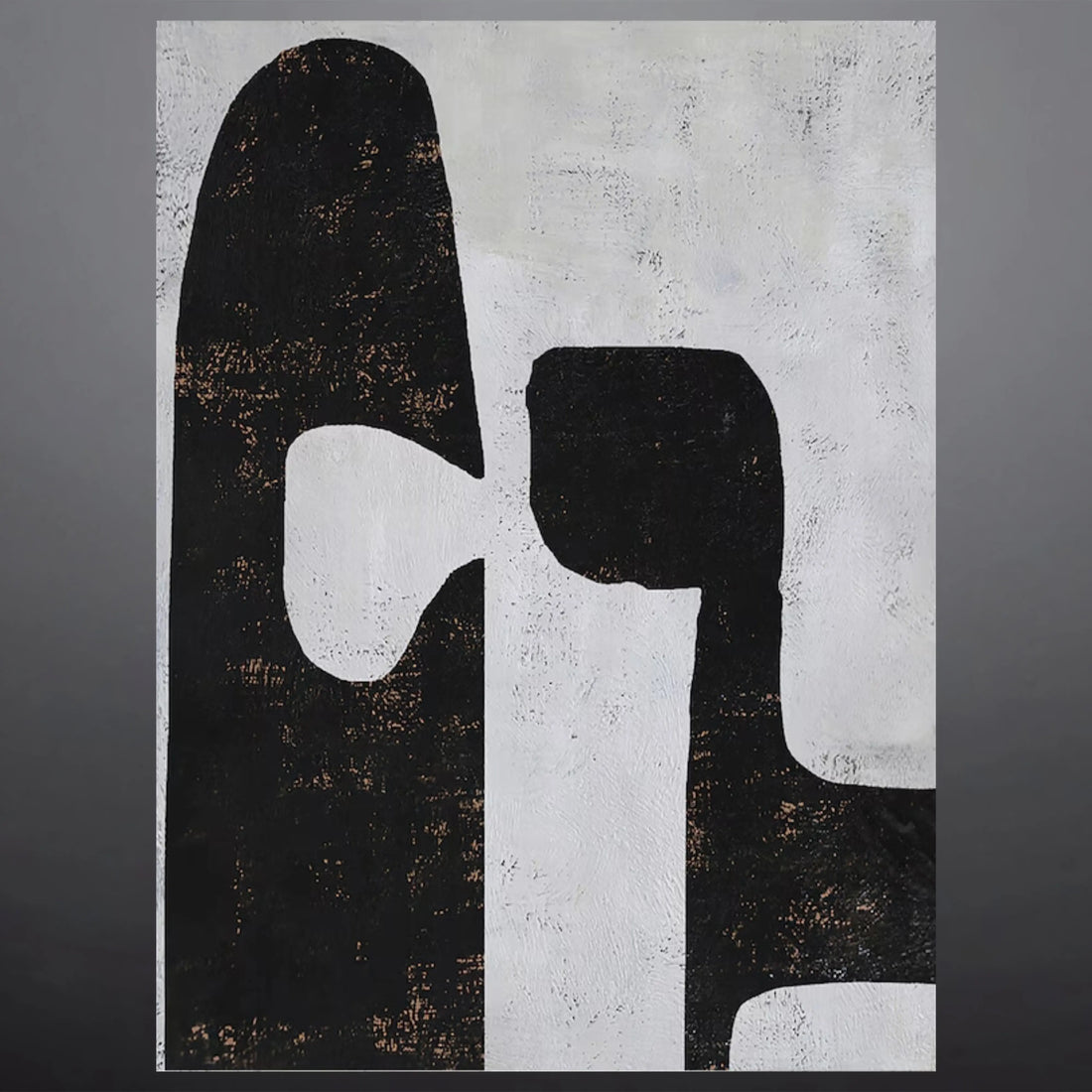 Oblique Muse Oil Painting