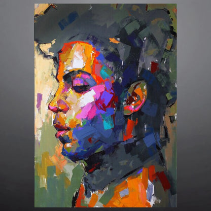 Harmonic Introspection Oil Painting