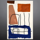 Cubist Serenade Oil Painting