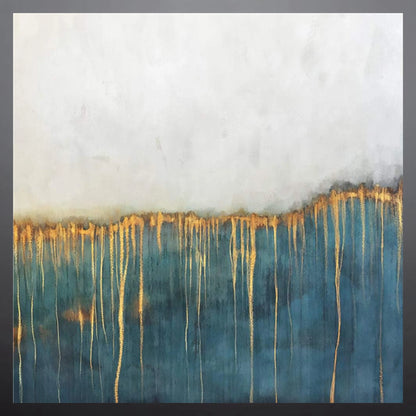 Aureate Veil Oil Painting
