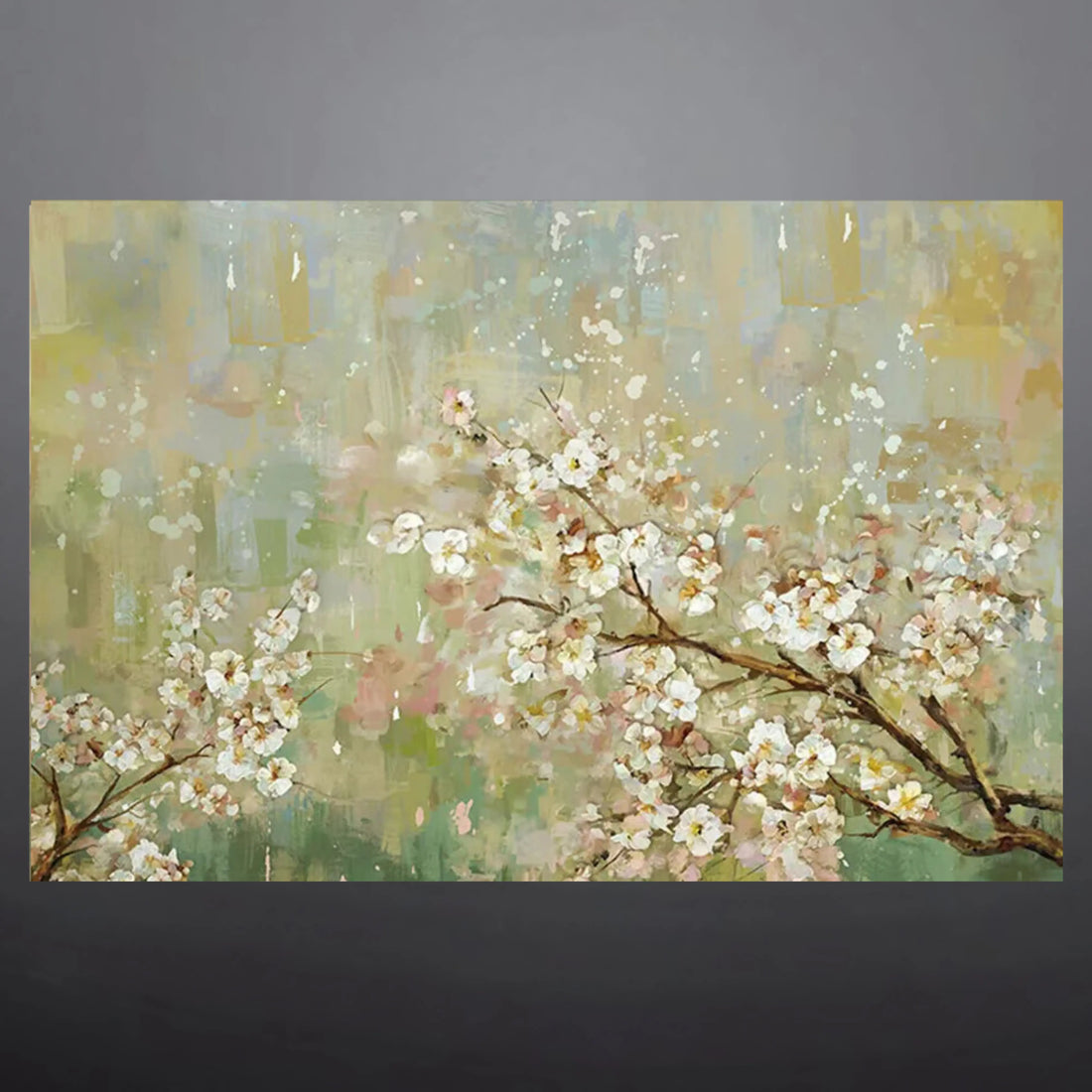 Blooming Tranquility Oil Painting