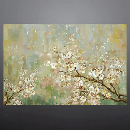 Blooming Tranquility Oil Painting