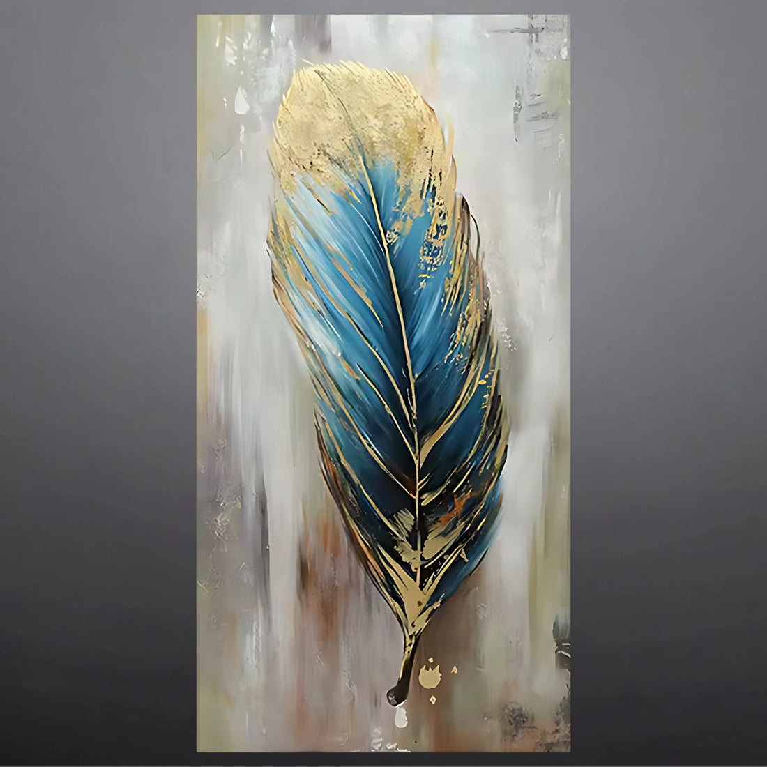 ROYAL PLUME OIL PAINTING