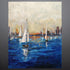 Twilight Sailscapes Oil Painting